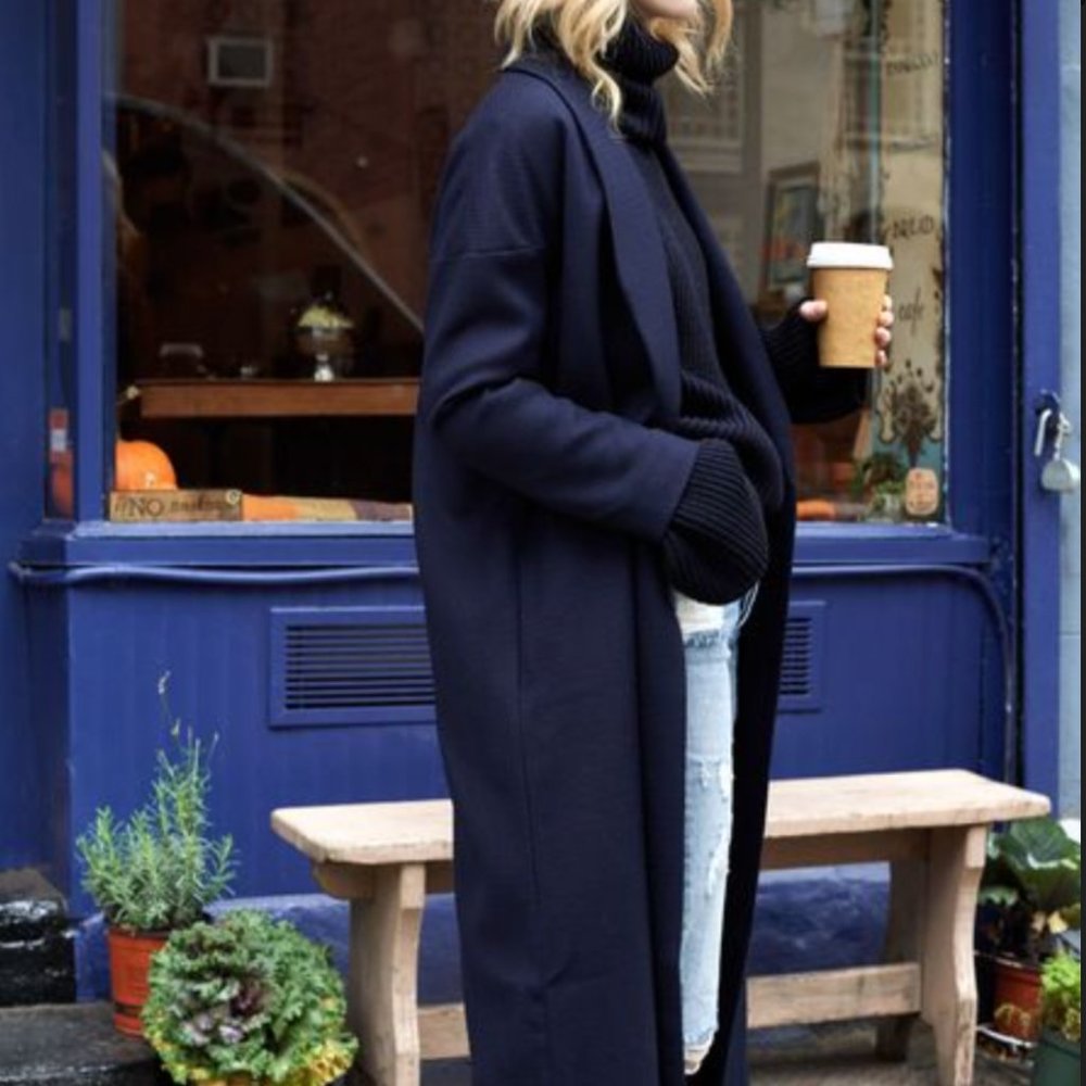 AYR Blue Long Coat